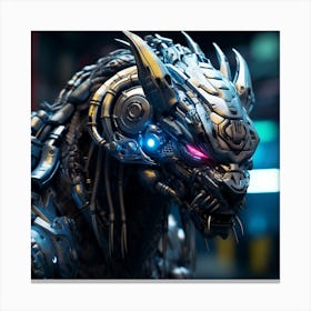 Cyborg Predator Hd Wallpaper Canvas Print