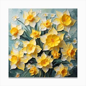 Daffodils 39 Canvas Print