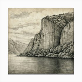 Fjords Of Norway 1 Canvas Print