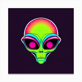 Alien Logo 4 1 Canvas Print