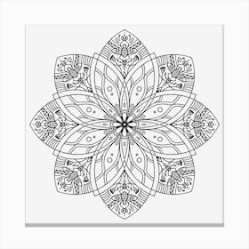 Egyptian Mandala 10 Canvas Print