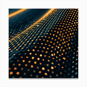 Abstract Pattern Of Dots Canvas Print