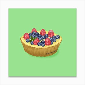 Berry Pie Canvas Print