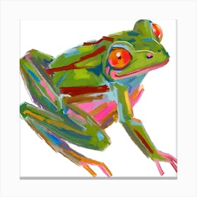 Red Eyed Tree Frog 06 Canvas Print