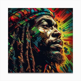 Reggae Artist 1 Canvas Print