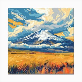 Mountain Painting Canvas Print