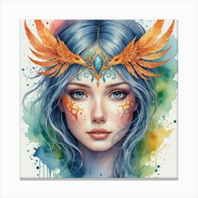 Ethereal Girl Canvas Print