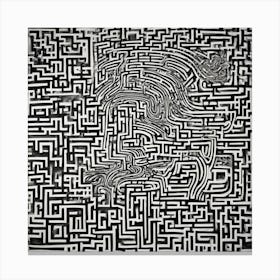 Maze 5 Canvas Print