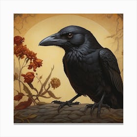 Croww Canvas Print