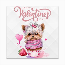 Happy Valentine'S Day 3 Canvas Print