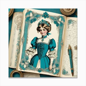 Victorian Girl 3 Canvas Print