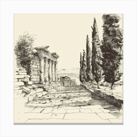 Ancient Greece 1 Canvas Print