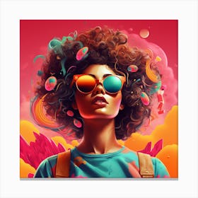 SunGirl Canvas Print