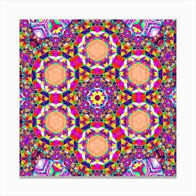 Abstract Psychedelic Pattern 1 Canvas Print