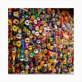 Mardi Gras Masks 111029 Canvas Print