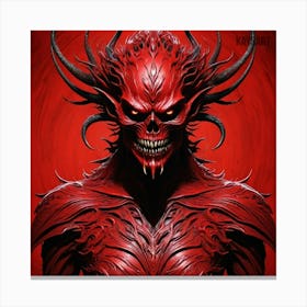 Demon 2 Canvas Print