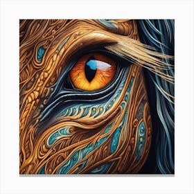 Eye Of The Dragon 1 Canvas Print