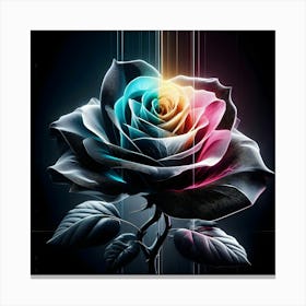 I Love Roses Canvas Print