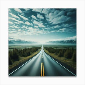 Road To Nowhere 3 Canvas Print
