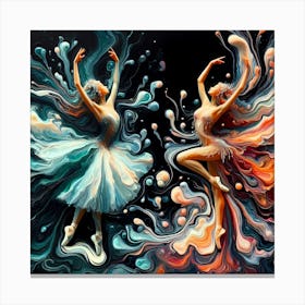 Abstract Float Color Visual 97 Canvas Print