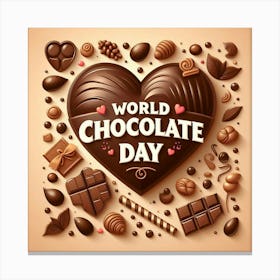 World Chocolate Day 2 Canvas Print