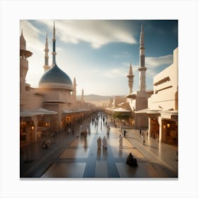 Islamic City 14 Canvas Print