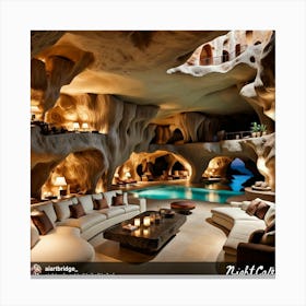 Cave House In Mexico Canvas Print