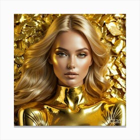Golden Beauty 1 Canvas Print