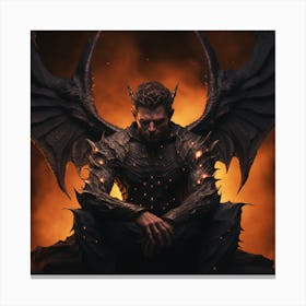 Demon 5 Canvas Print