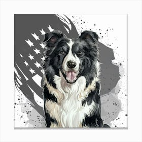 Border Collie Canvas Print