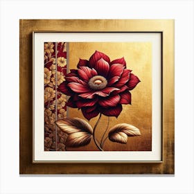 Red Flower 1 Canvas Print