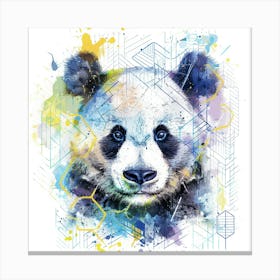 Panda Bear 20 Canvas Print