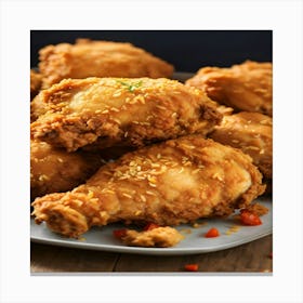 Chicken Fried Steak Canvas Print