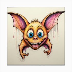 Bat!! 7 Canvas Print