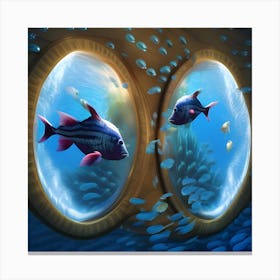 Portholes Canvas Print