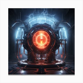 Proton fusion 4 Canvas Print