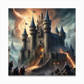 Fantasy Castle 4 Canvas Print