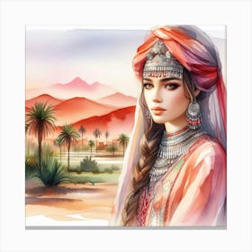 Exotic Beauty Artwork 125 Canvas Print