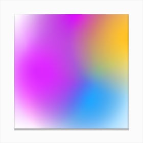 Abstract Colorful Abstract Background Canvas Print