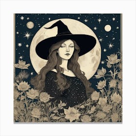 Bewitching beauty Canvas Print