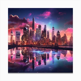 Cityscape 1 Canvas Print