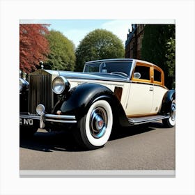 Vintage car Canvas Print