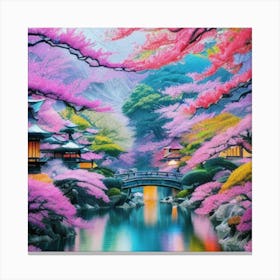 Cherry Blossoms 2 Canvas Print