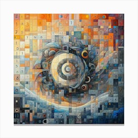 Fragments of Time Canvas Print