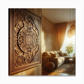 Arabesque Portrait Canvas Print