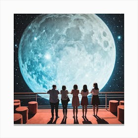 Full Moon 10 Canvas Print