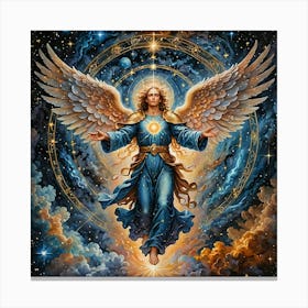 Angel Of Light Canvas Print