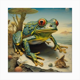 Frogger #1 Canvas Print