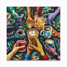 Coffee Lovers Canvas Print Canvas Print