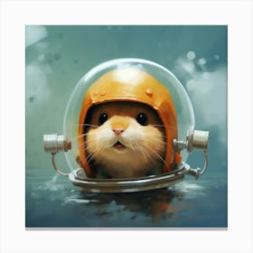 Hamster In Space Stampe su tela